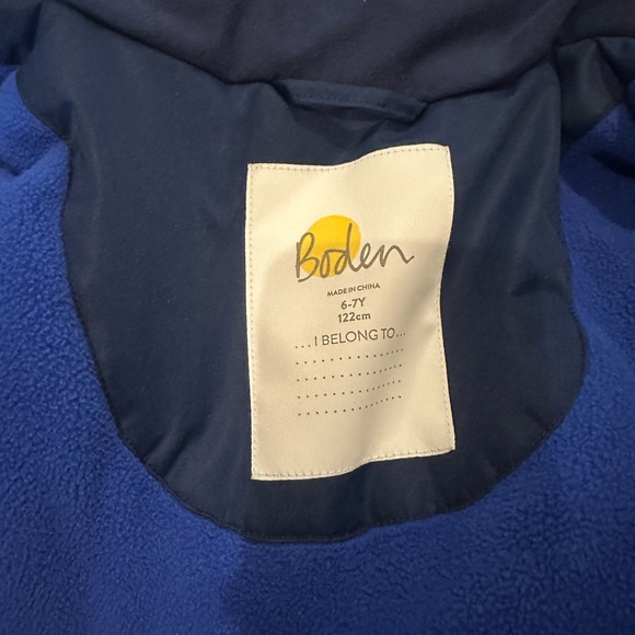 Mini Boden Kid's All Weather Waterproof Coat - Picture 6 of 7